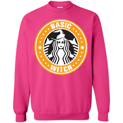 Halloween T-shirt Basic Witch T-shirt Heliconia