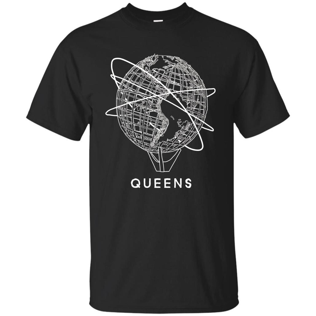 Queens New York Unisphere T-shirt Black