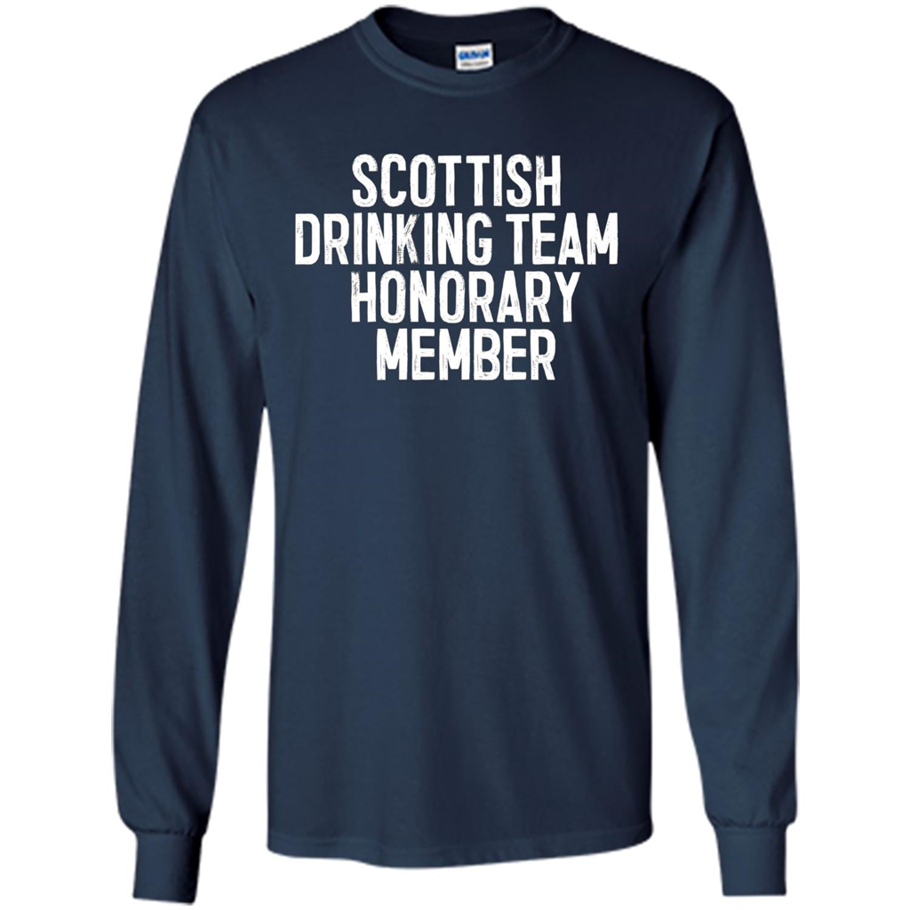 Scottish Drinking Team Honorary Member T-Shirt Navy