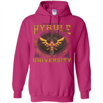 Property Of Hyrule Hero In Training Unicersity T-shirt Heliconia