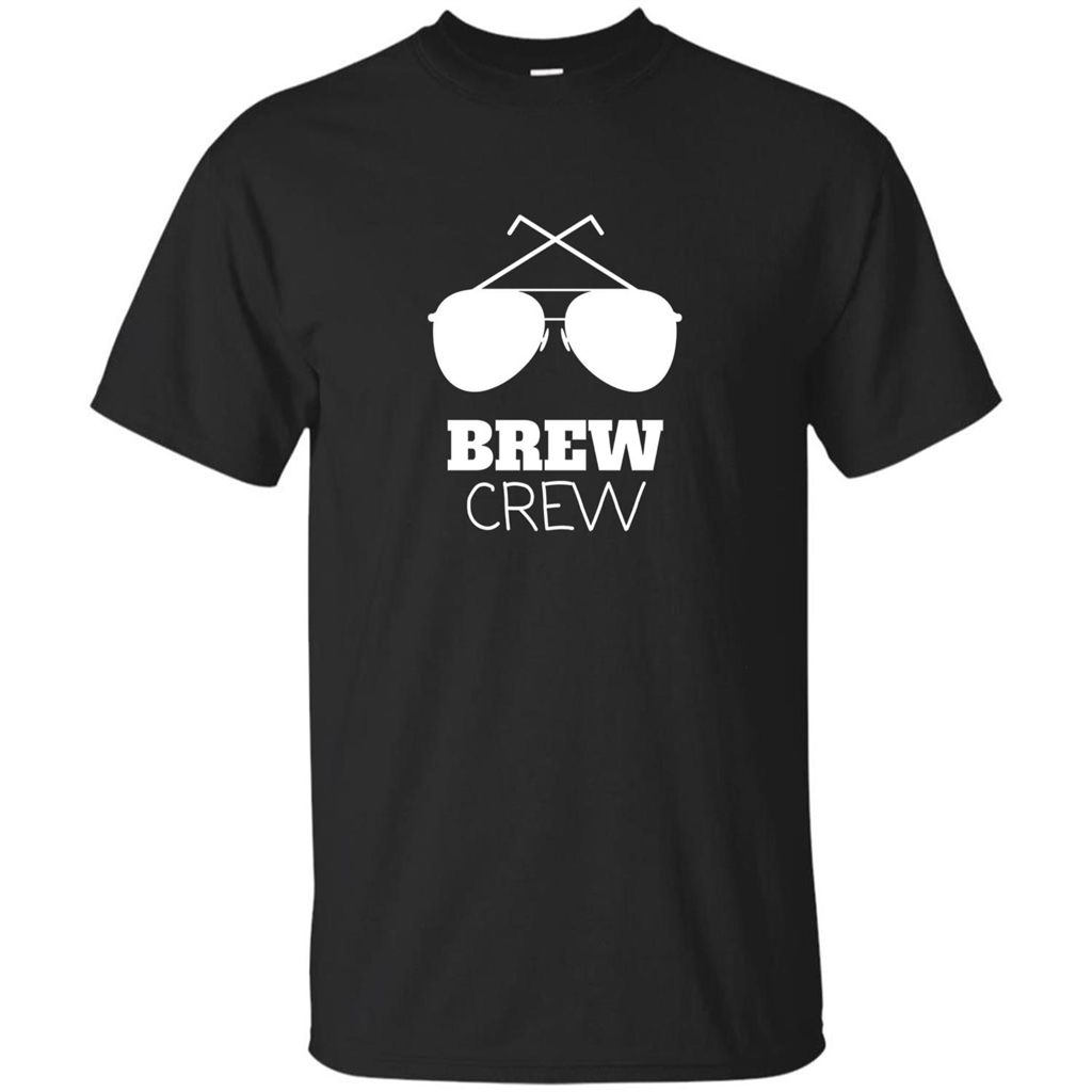 I'm The Brew Crew Groom Wedding Male T-Shirt Black