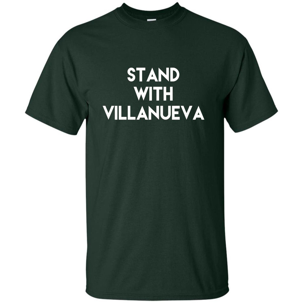 Football T-shirt Stand With Villanueva Forest Green