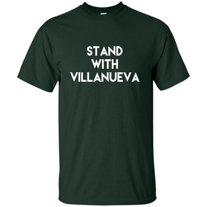 Football T-shirt Stand With Villanueva Forest Green