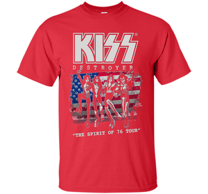 Kiss Destroyer The Spirit Of 76 T-shirt