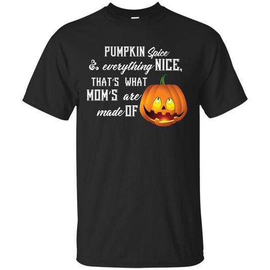 Halloween T-shirt Pumpkin Spice Everything Nice T-shirt Black