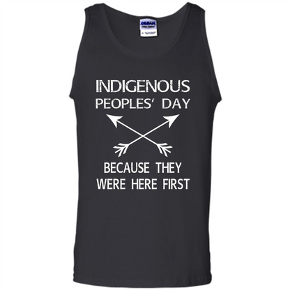 Indigenous Peoples' Day Because They Were Here First T-shirt