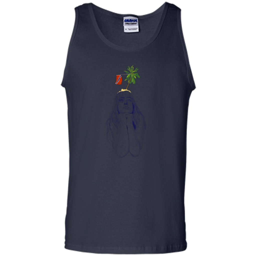 Islander T-shirt Island Girls T-shirt Navy