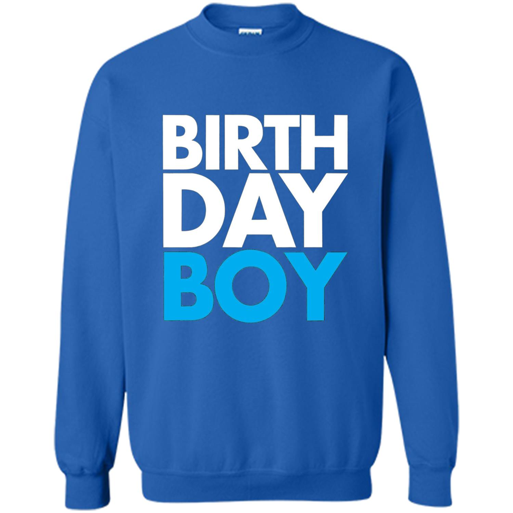 Birth Day Boy T-shirt Royal