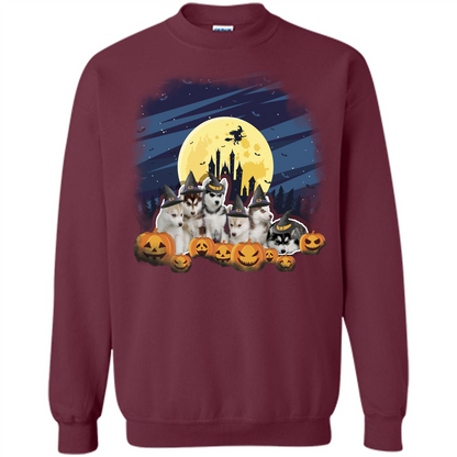 Halloween Alaska T-shirt Maroon