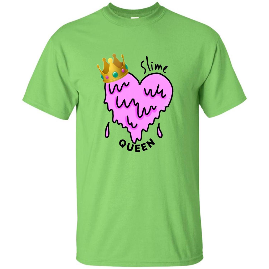 Slime Queen Heart T-Shirt Lime
