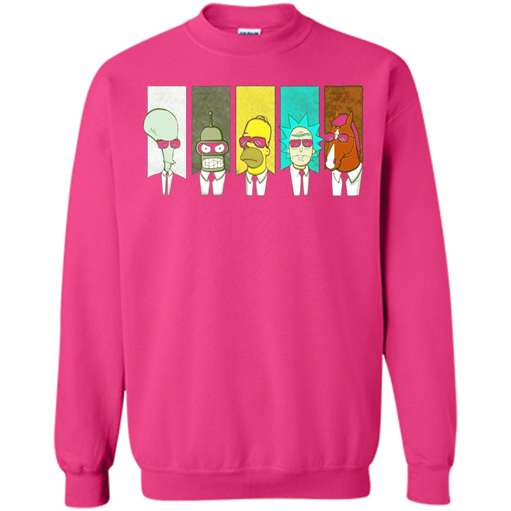 Form Into Rick And Go To The Morty T-shirt Heliconia