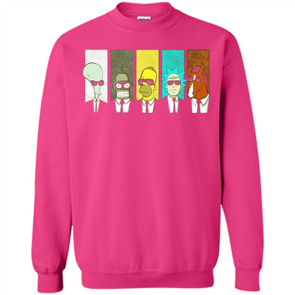 Form Into Rick And Go To The Morty T-shirt Heliconia