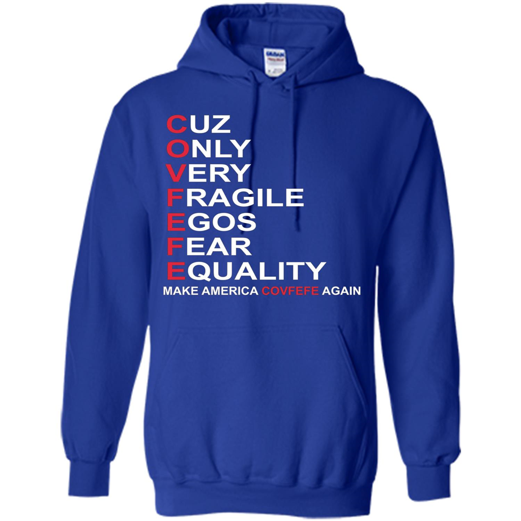 American T-shirt Make America Covfefe Again Royal