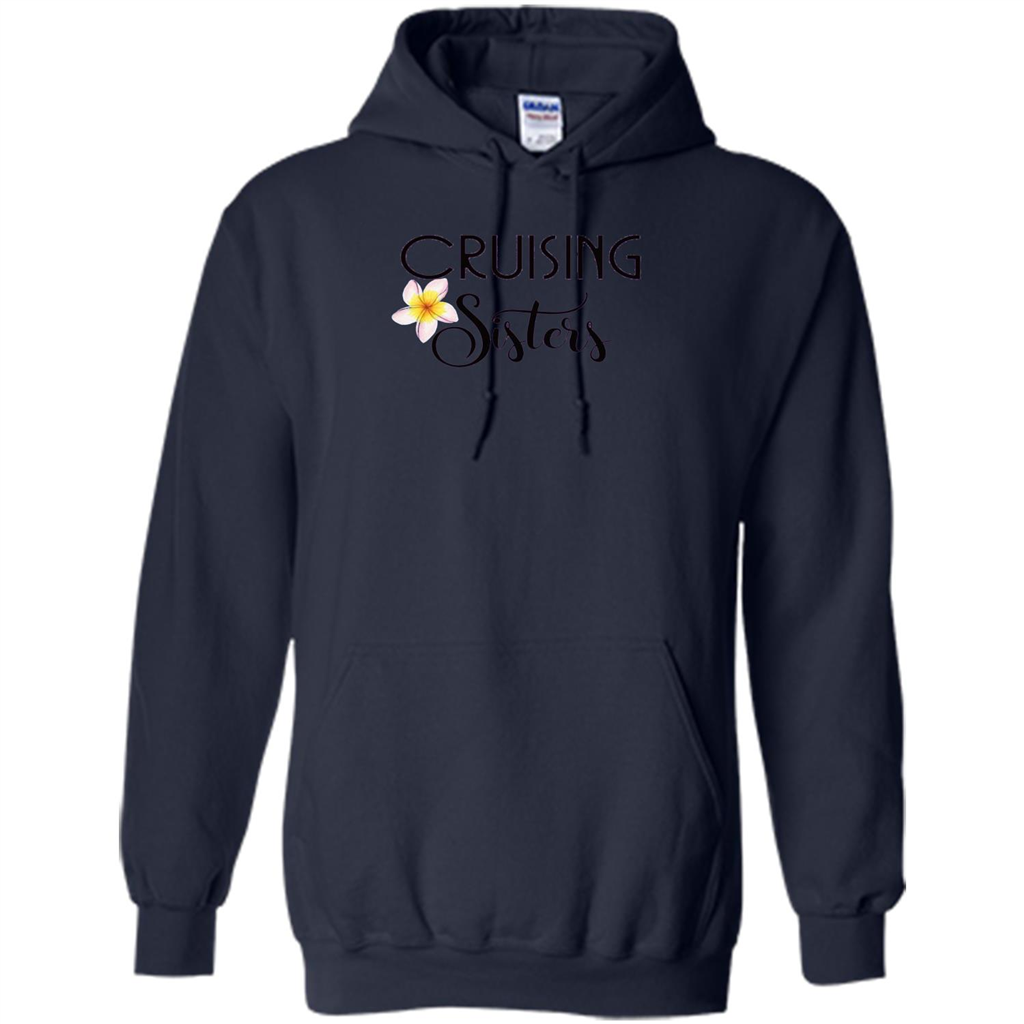 Cruising Sisters T-Shirt Cruise Vacation T-shirt Navy