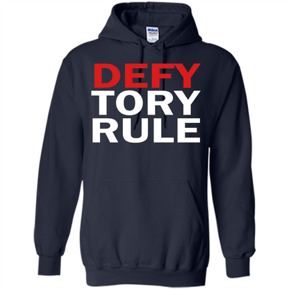 Defy Tory Rule T-shirt Navy