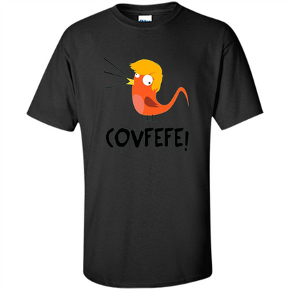 Covfefe Bird T-shirt Funny Political T-shirt Black