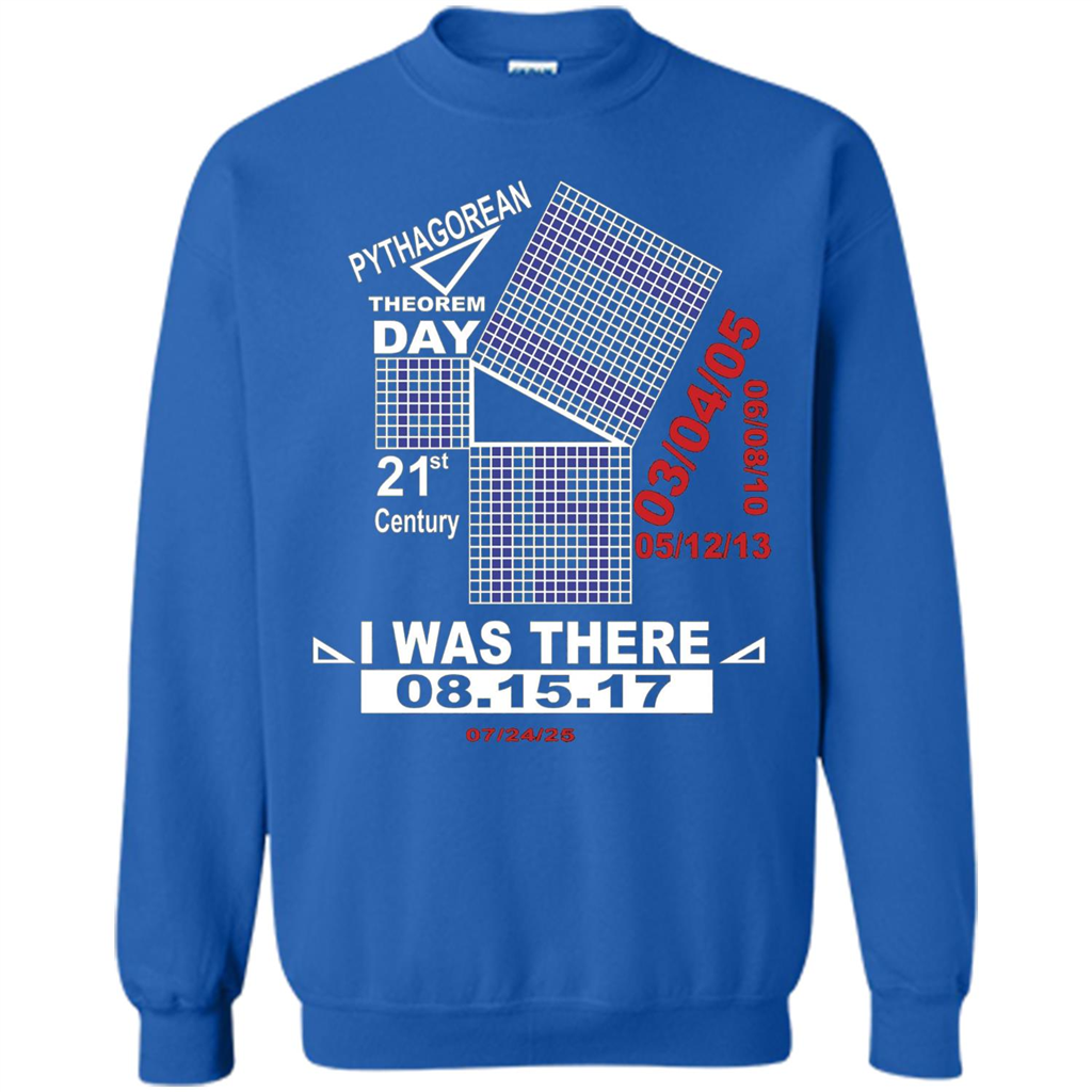 Pythagorean Theorem day T-shirt Royal