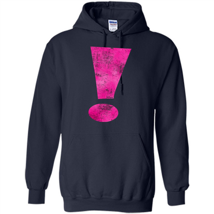 Exclamation Point Graphic T-shirt Navy