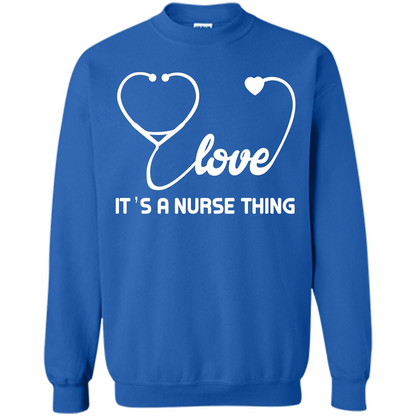 Nurse T-shirt It_Ñés A Nurse Thing Royal
