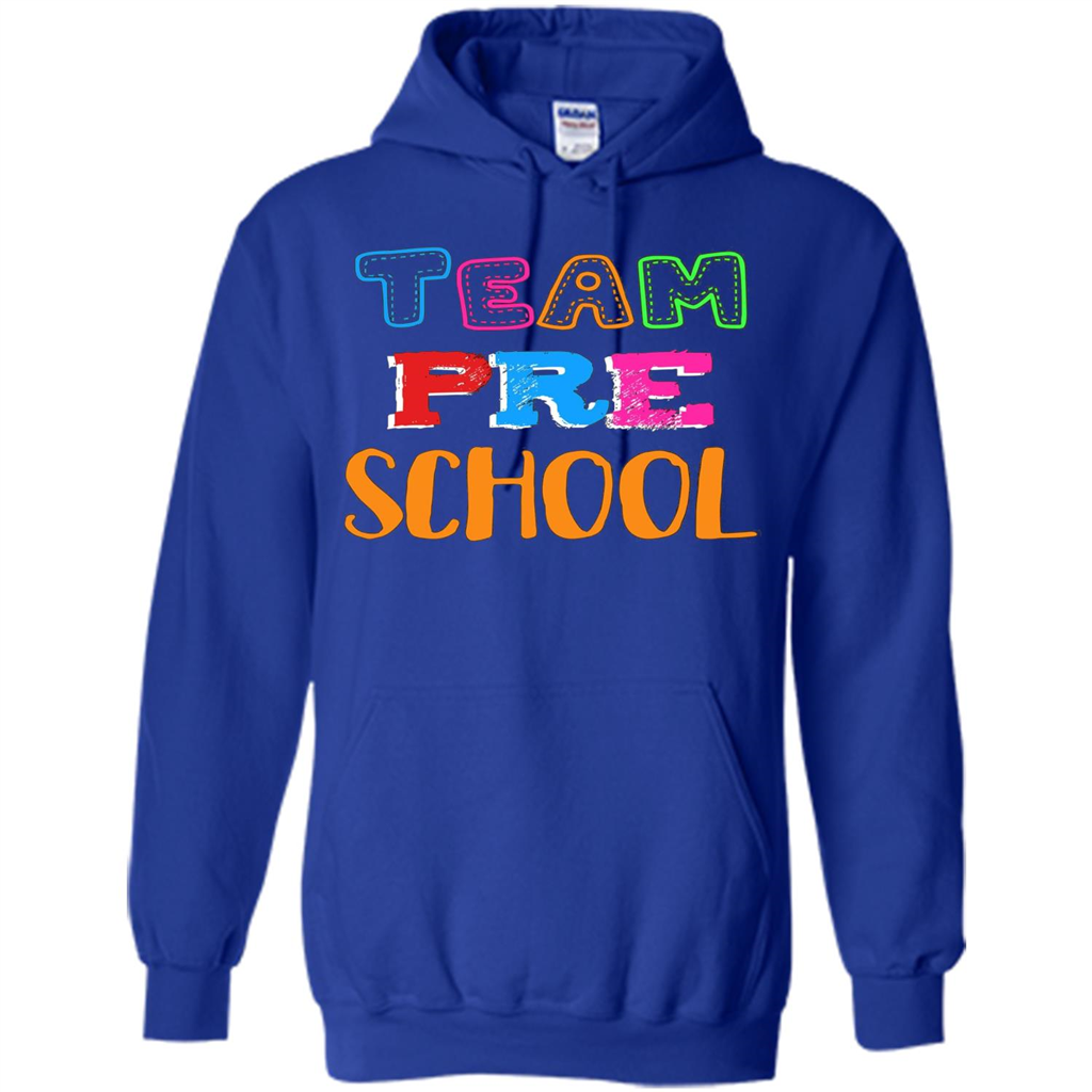 Team Preschool T-shirt Funny For Teachers T-shirt Royal