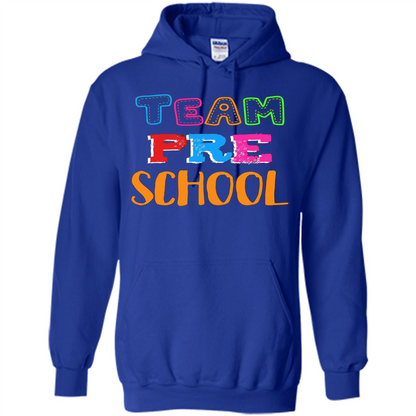 Team Preschool T-shirt Funny For Teachers T-shirt Royal