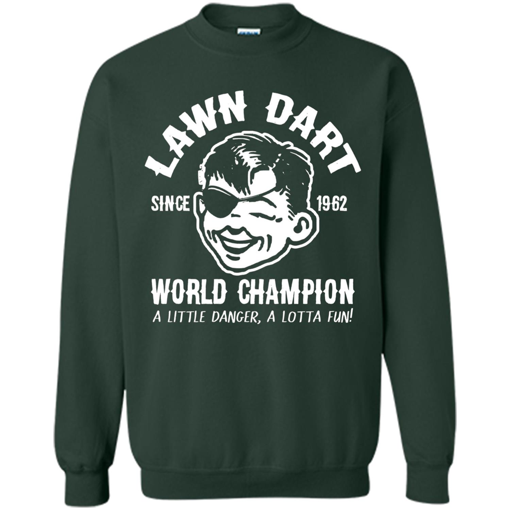 Lawn Dart Since 1962 World Champion Backyard Game T-shirt Forest Green