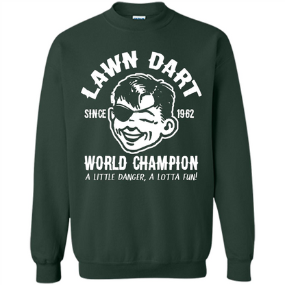 Lawn Dart Since 1962 World Champion Backyard Game T-shirt Forest Green