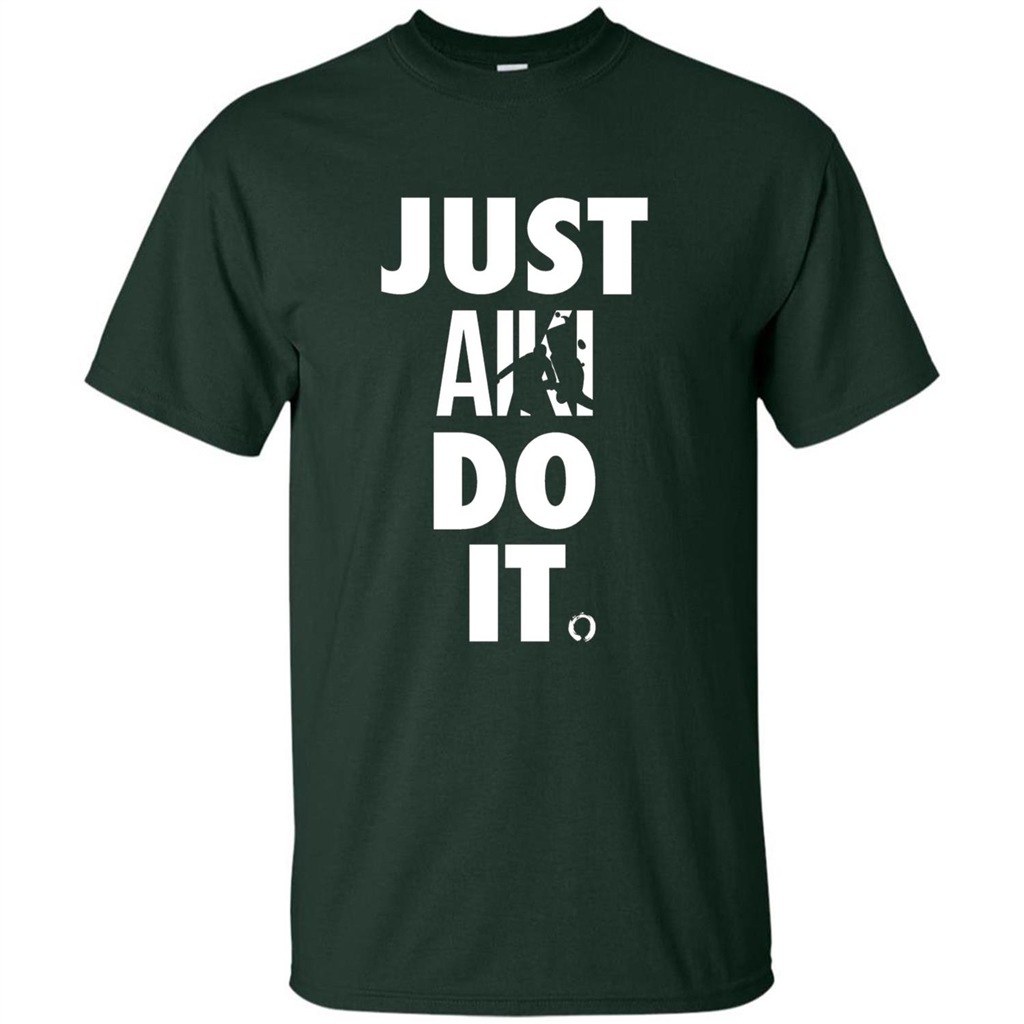 Just Aikido Do It T-shirt Forest Green