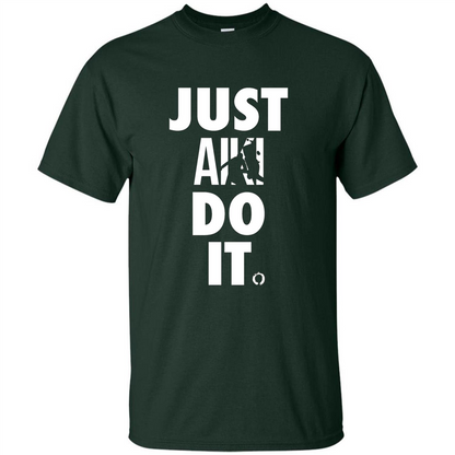 Just Aikido Do It T-shirt Forest Green