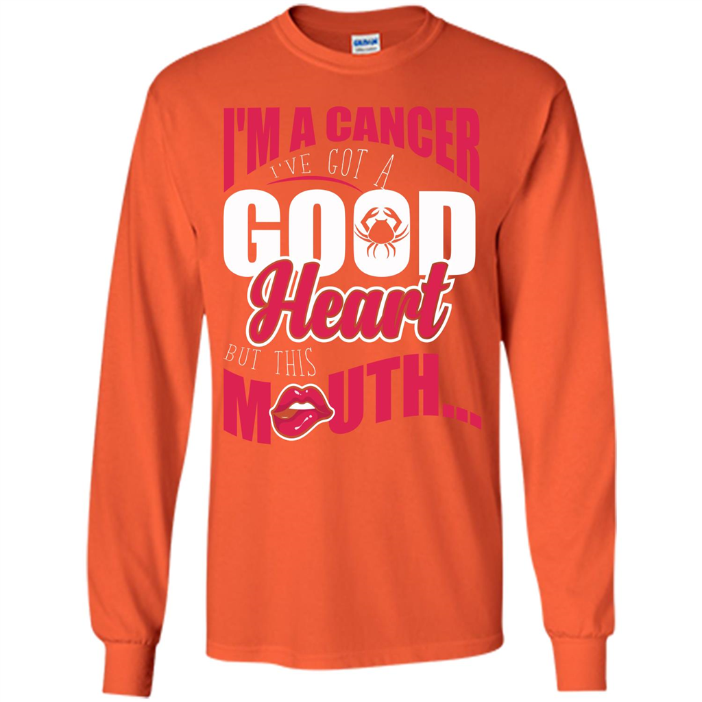 Cancer T-shirt Im A Cancer Ive Got A Good Heart T-shirt