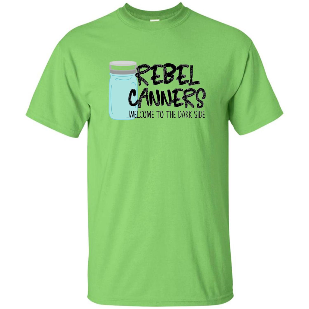 Rebal Canners Welcome To The Dark Side T-shirt Lime