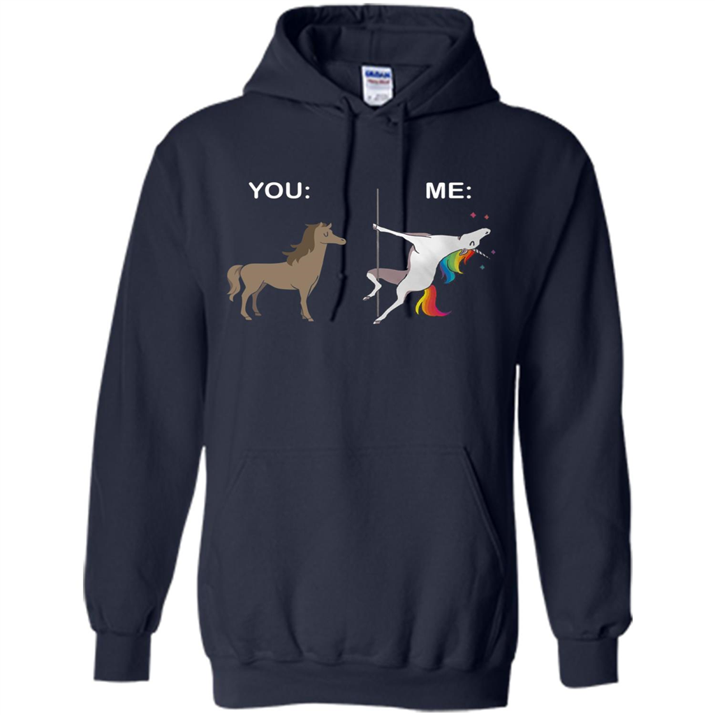 Cute Unicorn You And Me T-shirt Navy