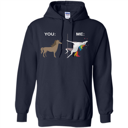 Cute Unicorn You And Me T-shirt Navy