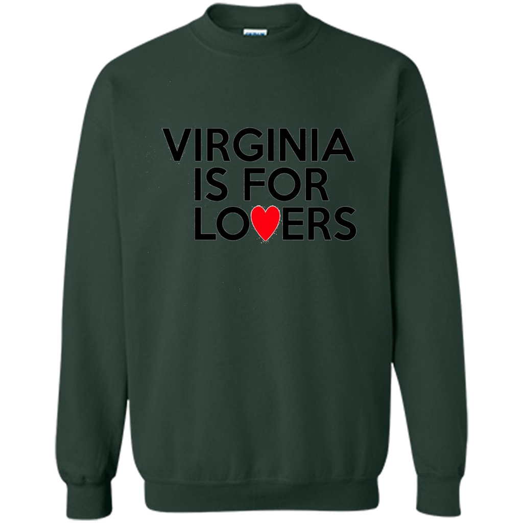 Virginia Is For The Lovers T-shirt Forest Green