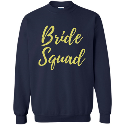 Bride Squad T-shirt Bachelorette Party Navy