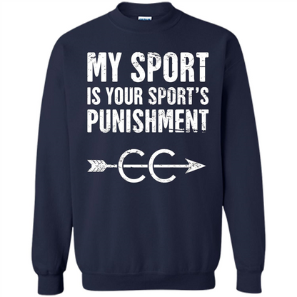 My Sport Is Your Sport's Punishment T-shirt Navy