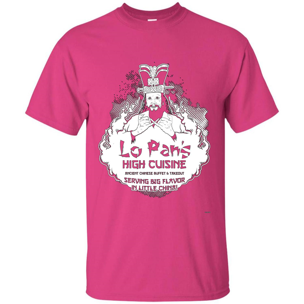 Lo Pan's High Cuisine T-shirt Heliconia