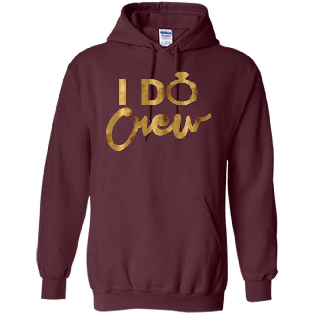 I Do Crew T-Shirt Gold Bachelorette Party