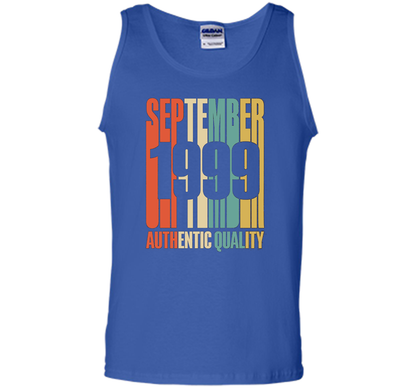 Retro Sept 1999 T-Shirt 18 yrs old Bday 18th Birthday T-shirt Royal