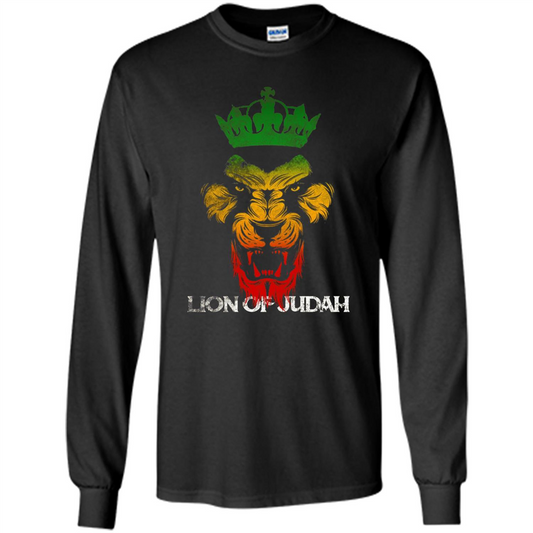 Lion Of Judah Rasta Reggae Roots T-shirt Black