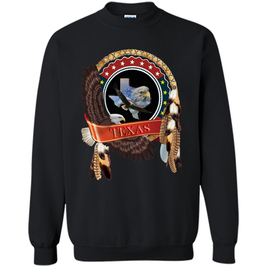 Dream Catcher Texas Art T-shirt Black