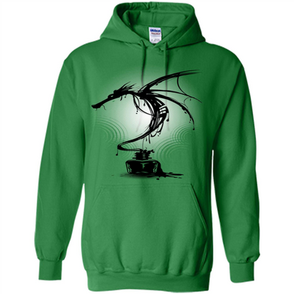 Ink Dragon T-Shirt Irish Green