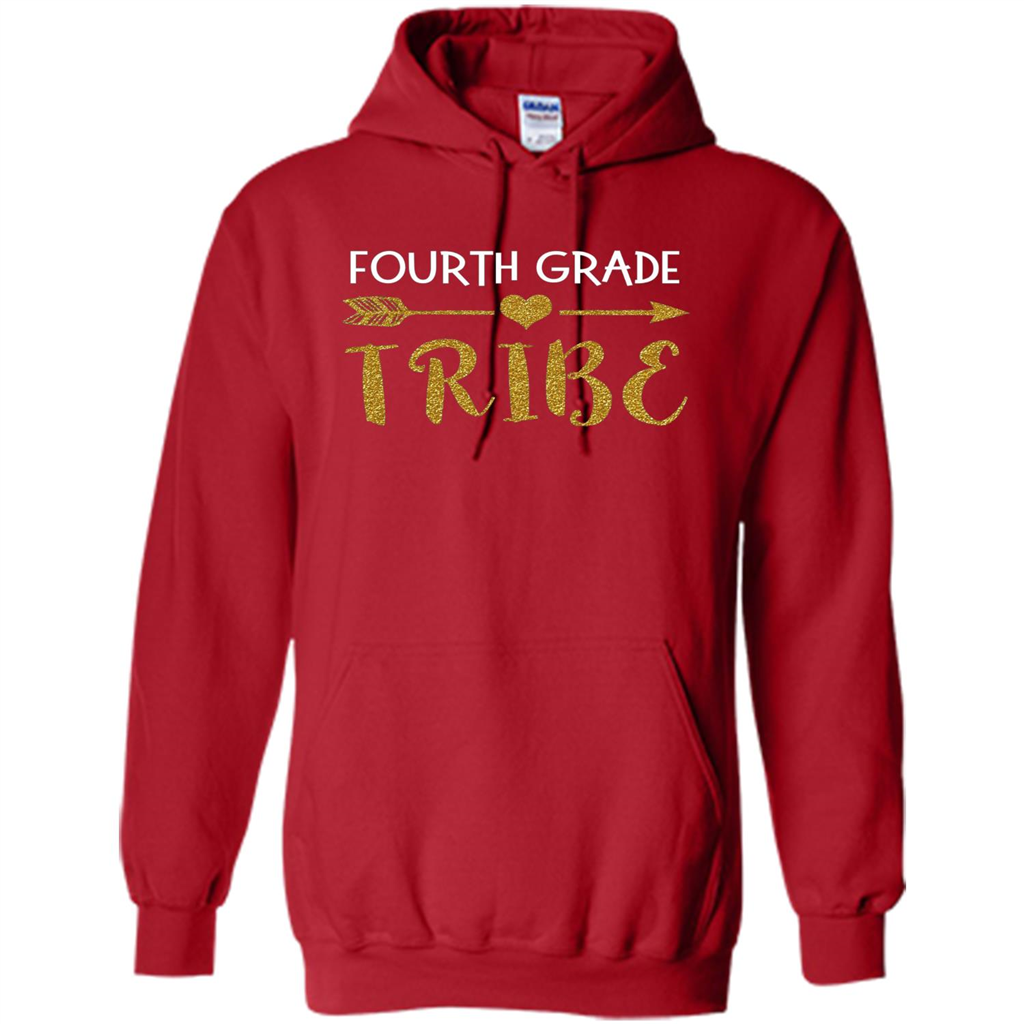 Fourth Grade Tribe T-shirt Red