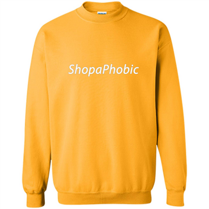 Shopaphobic T-shirt Gold