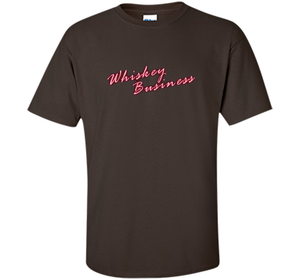 Whiskey Business Drinking 80's T-shirt shirt