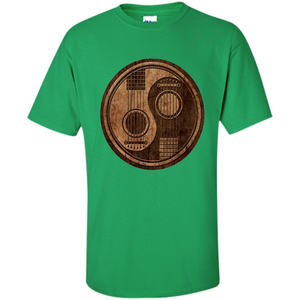 Best gift for Guitar T-shirt Guitar Ying-Yang Gift