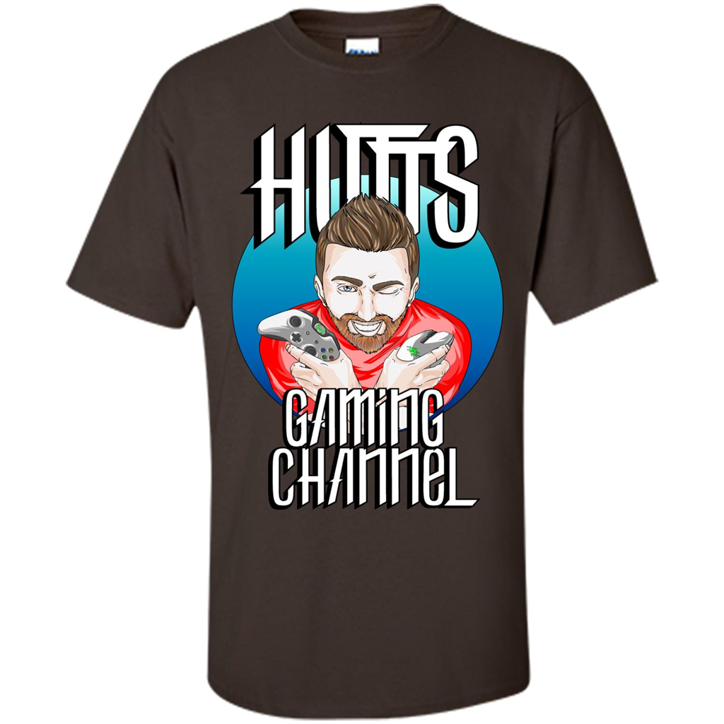 Gamer T-shirt Hutts Gaming Alternate Dark Chocolate