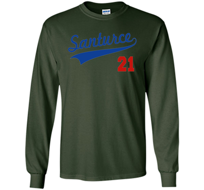 Santurce 21 Puerto Rico Baseball T-shirt Forest Green