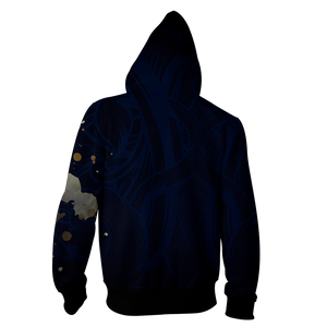 The Ravenclaw Eagle Hogwarts Harry Potter Zip Up Hoodie