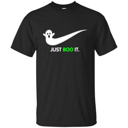 Just Boo It T-shirt Halloween Shirts Black